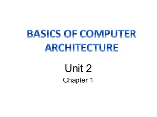Unit 2
Chapter 1
 