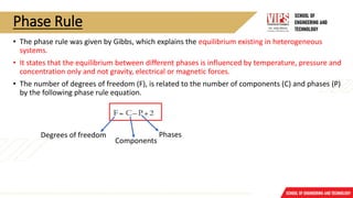 Phase Rule Introduction unit 2 pdf on applied physics of enginnering | PDF