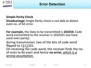 Computer network data link layer Unit2.pptx