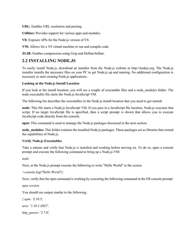 unit 2 of Full stack web development subject | PDF