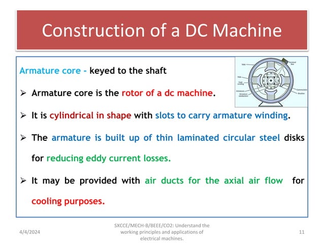 Construction, working principle and types of DC generator – motor ...