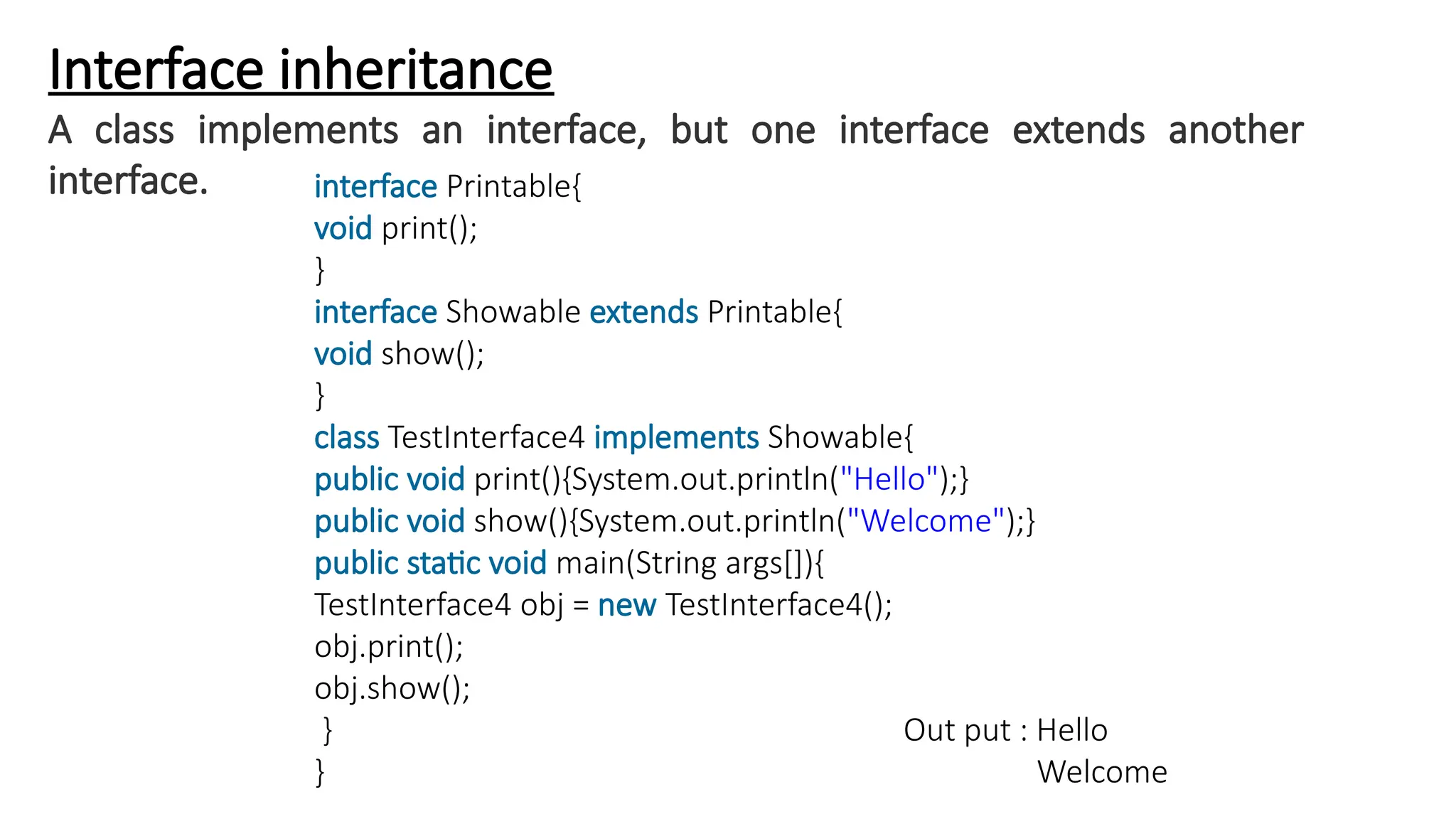 Basics to java programming and concepts of java | PPT
