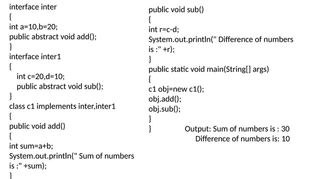 Basics to java programming and concepts of java | PPT