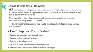 Invisible Process unit 2-The User Interface Design Process-UID | PPTX