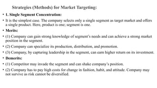 Unit 2.pptx Marketing Segment, Targeting and Positioning | PPT