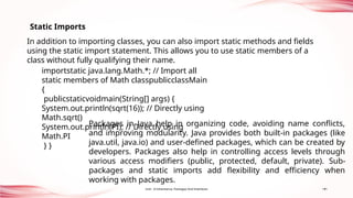 UNIT 2 & unit 3 OBJECT ORIENTED PROGRAMMING | PPTX