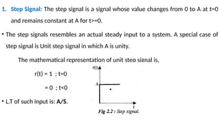 Linear control systems unit 2 power point presentation | PPTX