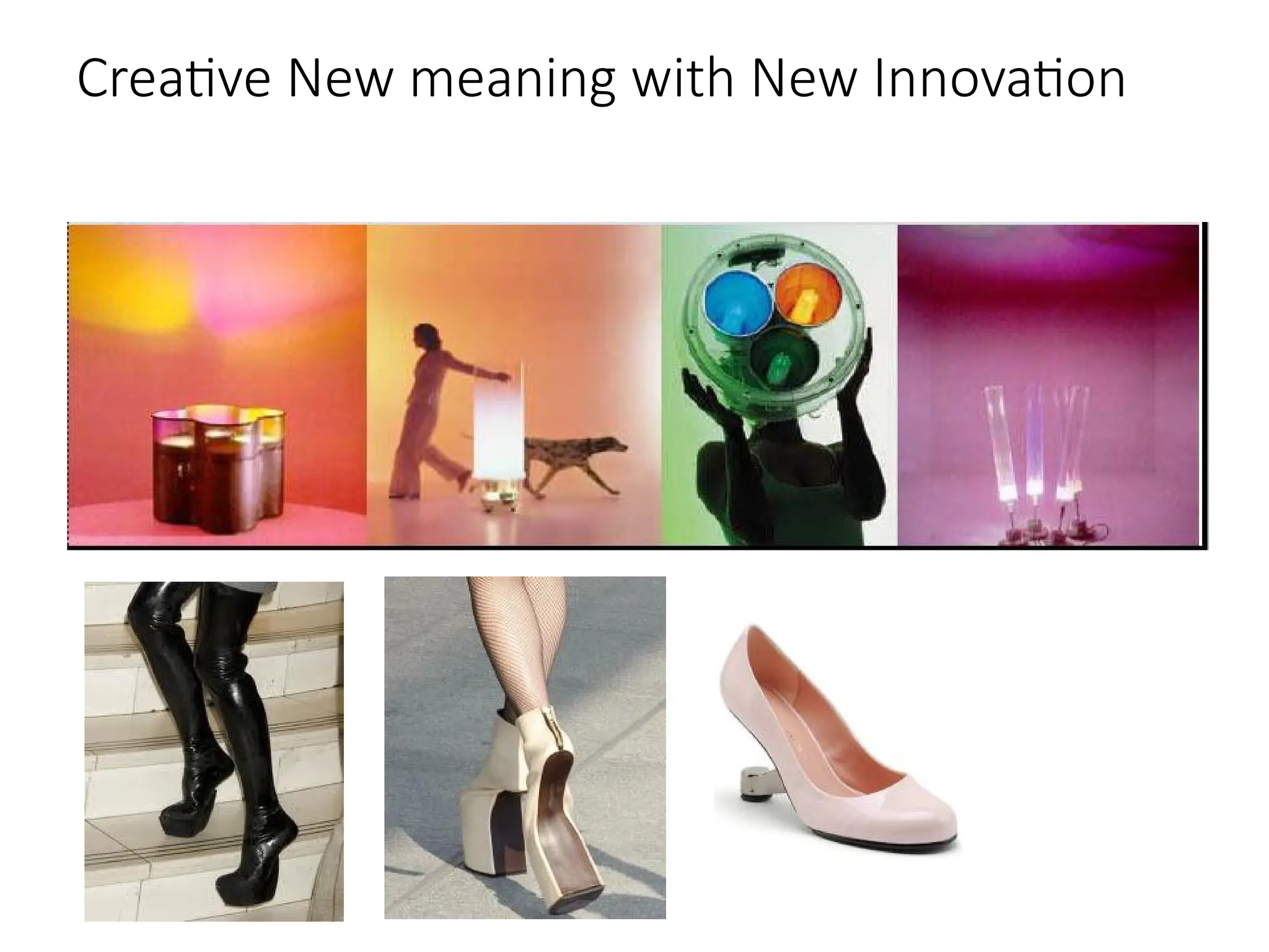 Creative New meaning with New Innovation
 