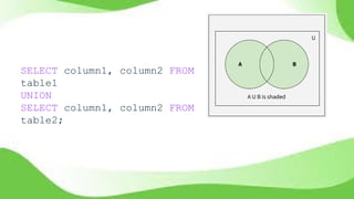 Relational algebra and calculus in Database management system | PPTX
