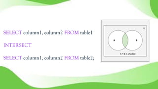 Relational algebra and calculus in Database management system | PPTX