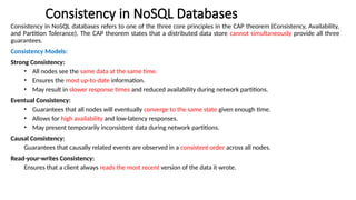 Replication In Nosql Databases NoSQL Introduction, Data Models, Replication | PPTX