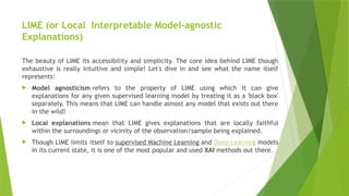 Lime Image Explainer UNIT 2 presentation of advances in machine learning subject of aiml ...