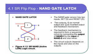 Digital Logic Design: Sequential Logic design | PPTX
