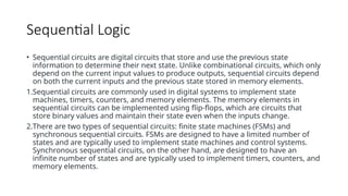 Digital Logic Design: Sequential Logic design | PPTX