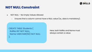 Unit2.pptx (1).pdf DBMS CSE 4TH SEM B-TECH | PDF