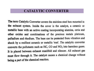 CATALYTIC CONVERTER
 