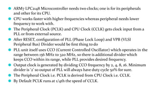 Comprehensive Overview of ARM7 Microcontroller Architecture and ...