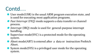 Comprehensive Overview of ARM7 Microcontroller Architecture and ...