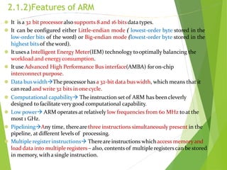 Comprehensive Overview of ARM Microcontrollers Architecture and ...