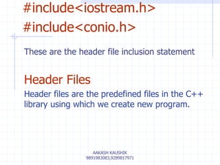 c++ programming Unit 2 basic structure of a c++ program | PPT