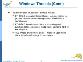 Unit 2-ch4-Threads concept in Operating systems | PPT