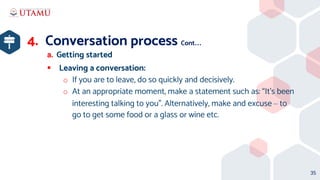 State Conversation Method Unit 2 - Communication methods - Oral (3).ppt