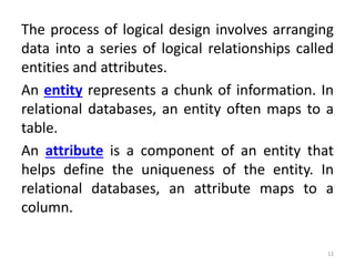 Unit 2- Data Warehouse Logical Design.pptx