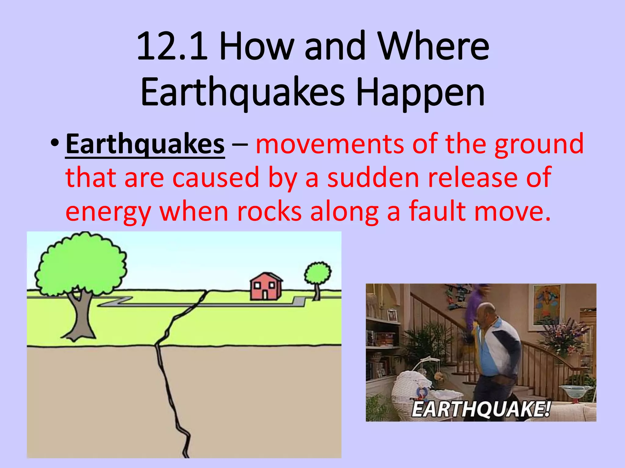 Unit 2 - Earthquakes and Volcanoes (2017/2018) | PPTX