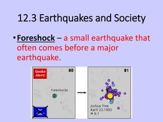Unit 2 - Earthquakes and Volcanoes (2017/2018) | PPTX