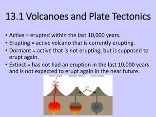 Unit 2 - Earthquakes and Volcanoes (2017/2018) | PPTX