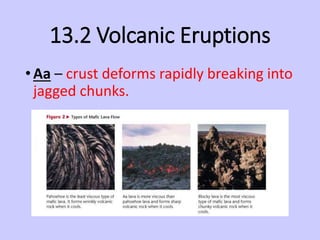 Unit 2 - Earthquakes and Volcanoes (2017/2018) | PPTX
