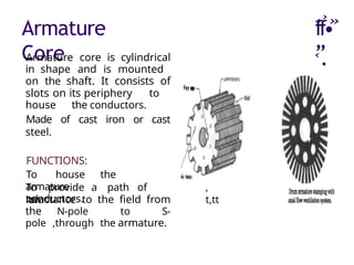 Unit 2-Electrical Machines.DC motor and DC generator, AC motor and AC ...