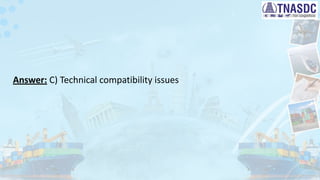 Answer: C) Technical compatibility issues
 