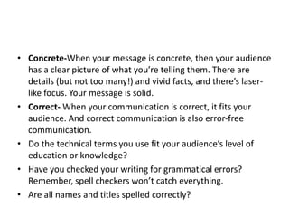 Unit 2 forms of technical communication | PPT