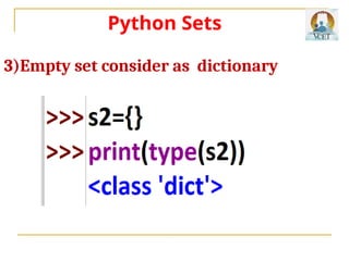 unit2- frozen - set in python programming | PPTX