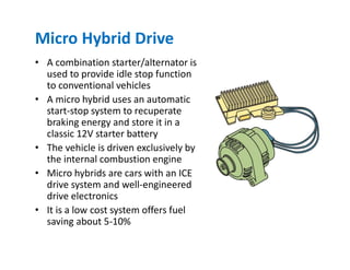 Micro Hybrid Example Comprehensive Overview of Hybrid and Electric Vehicle Technologies and ...