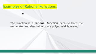 Lessons about Rational Functions_GenMath11 | PPTX
