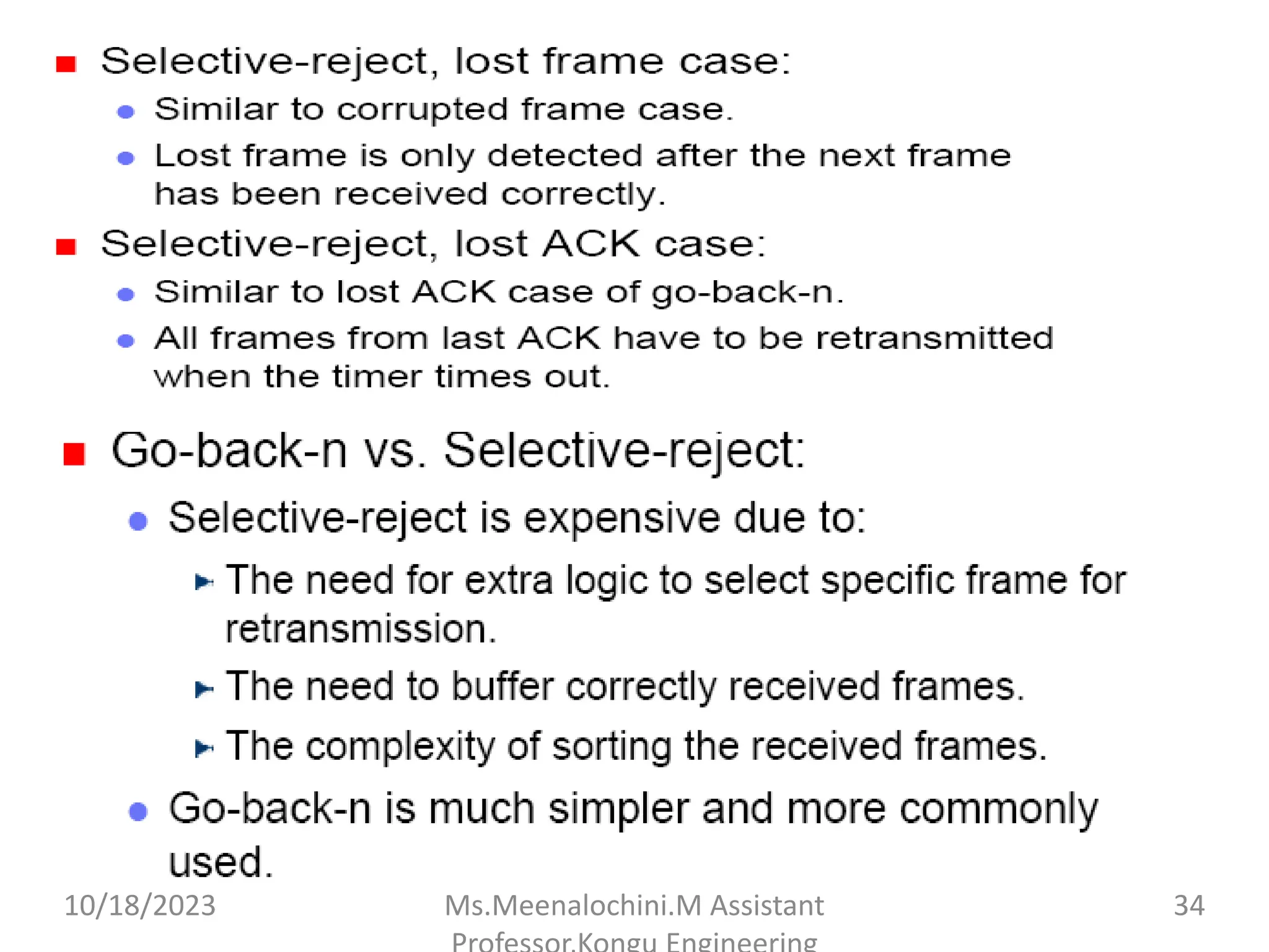 10/18/2023 Ms.Meenalochini.M Assistant 34
 
