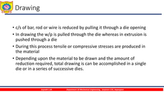 Unit 2 metal forming process | PDF