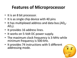 Unit 2 - Microprocessor & Microcontroller.pptx