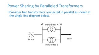 Unit 2- Three phase power transformers. Focusing on the calculations ...