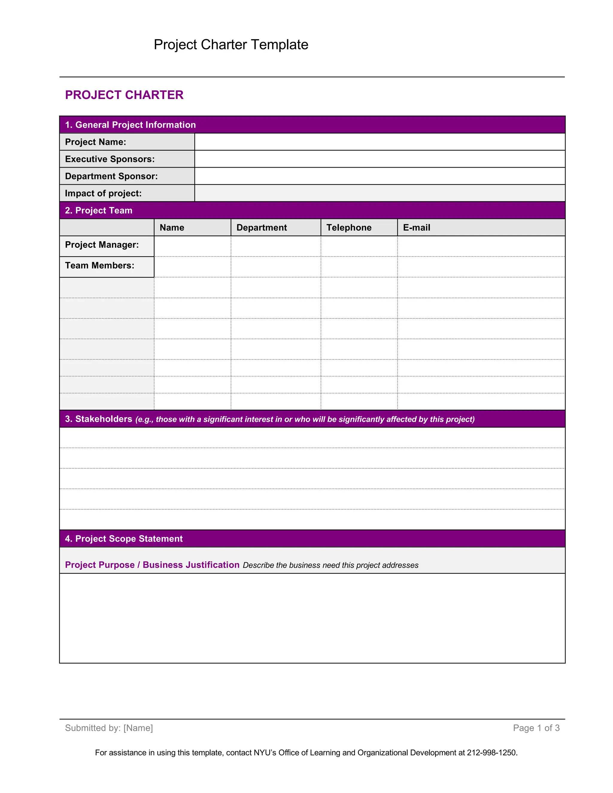 Unit 2 - for a project Project_Charter Template.doc