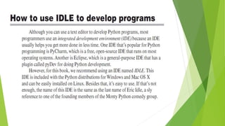 How to work with IDLE Python in civil engineeering.pdf