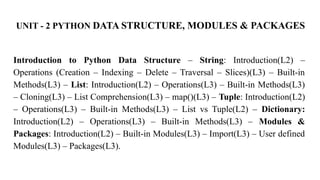 UNIT 2 - PYTHON FOR DATASCIENCE UNDER PROCEESING DATA .pptx