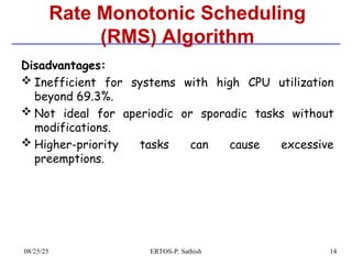 real-time-scheduling presentation edf rma | PPT