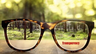 Transparency
UGC NET Paper I - Research Aptitude 137
 