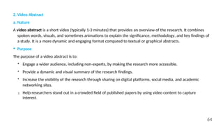 Research Methodology - academic writing and presentation Unit2 -sep2025.ppt