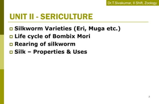 Sericulture Notes.pdf UNIT 2 - sericulture.pdf