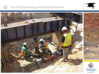 Faculty of Engineering and the Built Environment
 