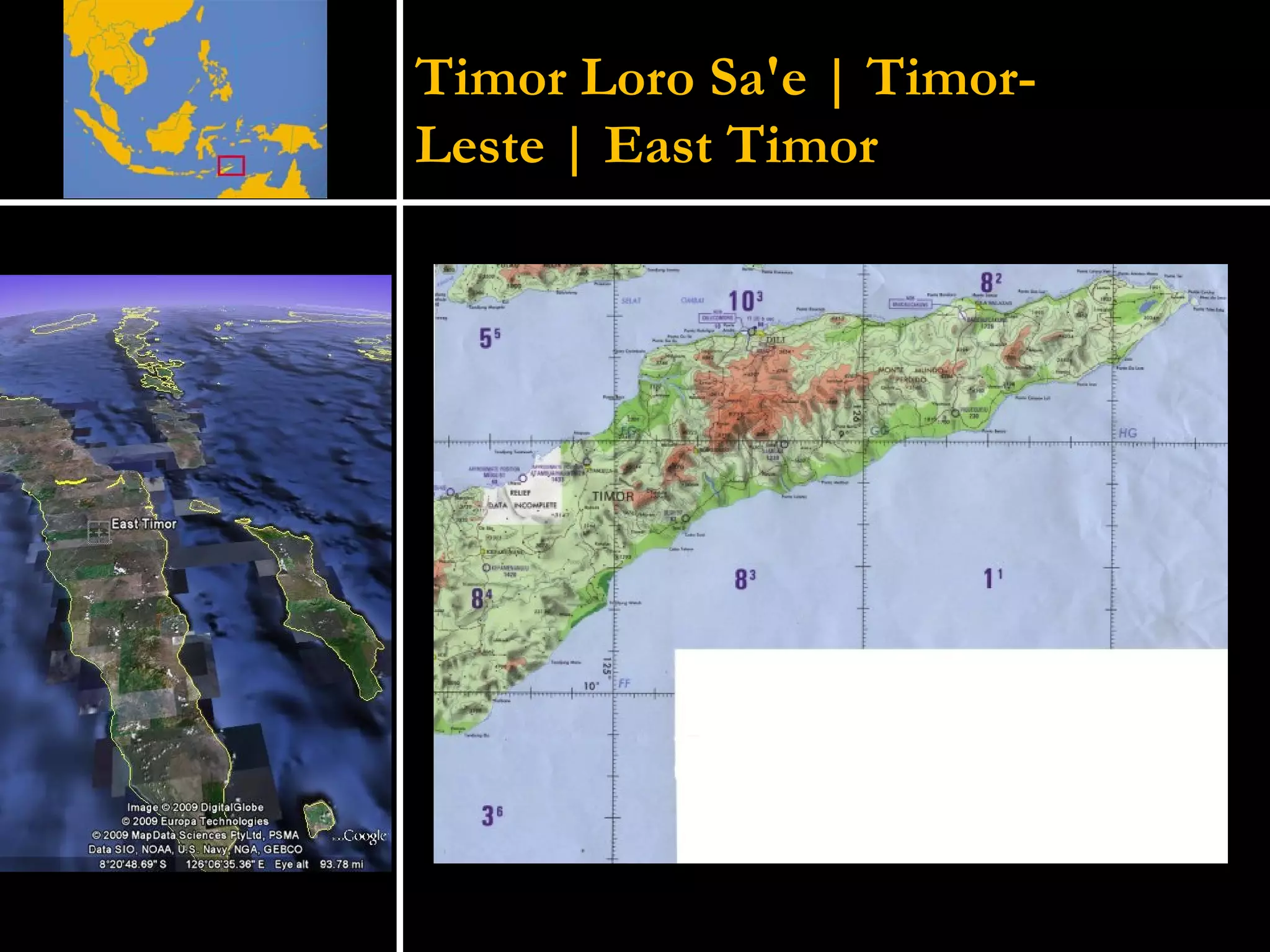Timor Loro Sa'e | Timor-Leste | East Timor 